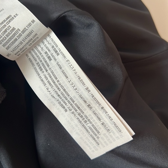 Abercrombie & Fitch Faux Suede Button Front Mini Skirt Black Size 4 - Picture 4 of 6